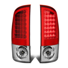 Load image into Gallery viewer, 02-06 Dodge Ram LED Tail Lights - Chrome Red