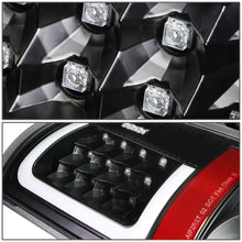 Load image into Gallery viewer, 07-09 Dodge Ram C-Bar 3D U-Halo LED Tail Lights Black/Clear