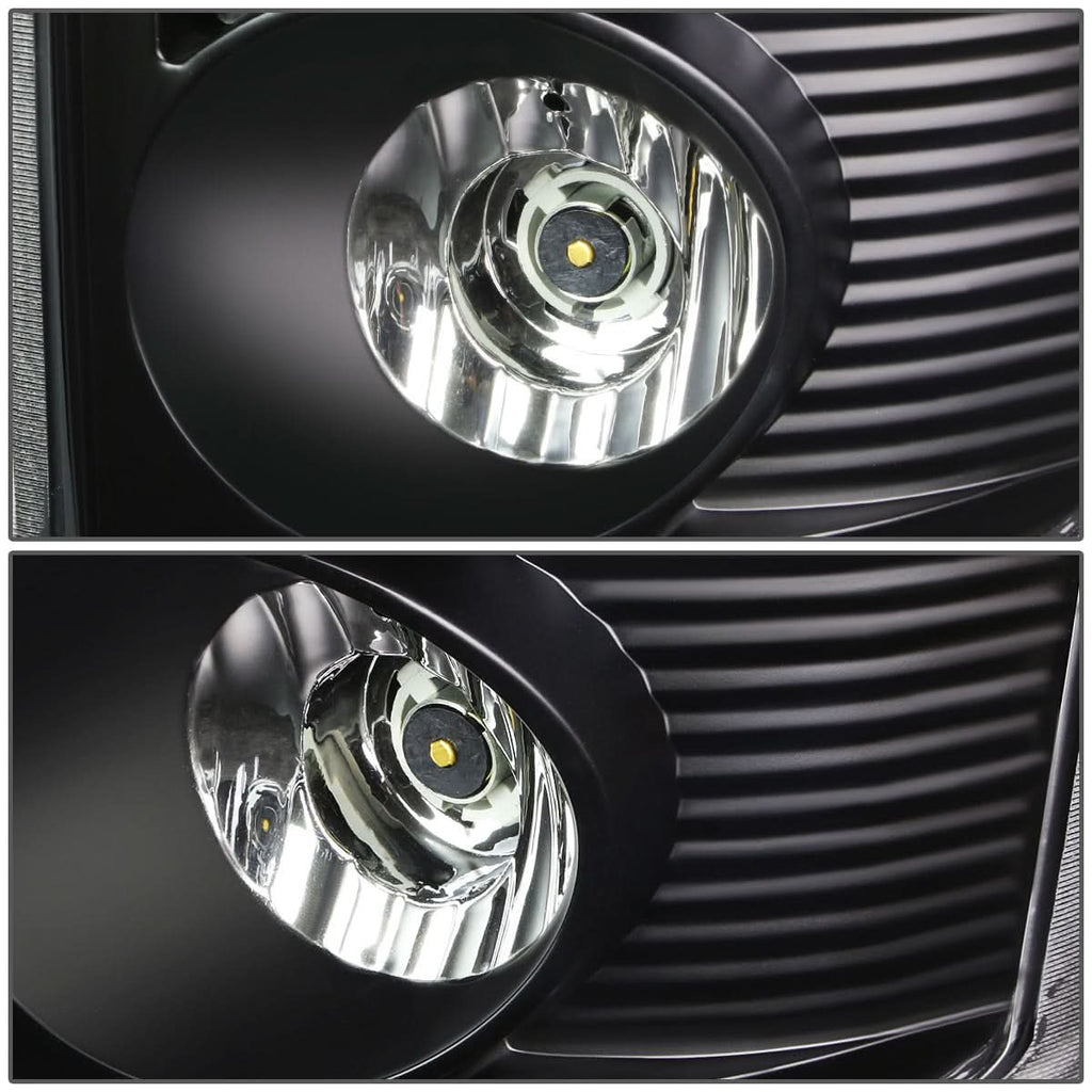 07-09 Dodge Ram C-Bar 3D U-Halo LED Tail Lights Black/Clear