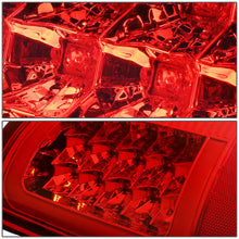 Load image into Gallery viewer, 07-09 Dodge Ram C-Bar 3D U-Halo LED Tail Lights Chrome Red