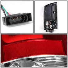 Load image into Gallery viewer, 07-09 Dodge Ram C-Bar 3D U-Halo LED Tail Lights Chrome Red