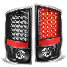 Load image into Gallery viewer, 2007-2009 Dodge Ram LED Tail Lights - Black/Clear