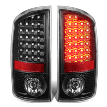 Load image into Gallery viewer, 2007-2009 Dodge Ram LED Tail Lights - Black/Clear