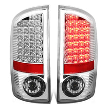 Load image into Gallery viewer, 2007-2009 Dodge Ram LED Tail Lights Chrome/Clear