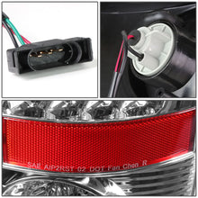 Load image into Gallery viewer, 2007-2009 Dodge Ram LED Tail Lights Chrome/Clear