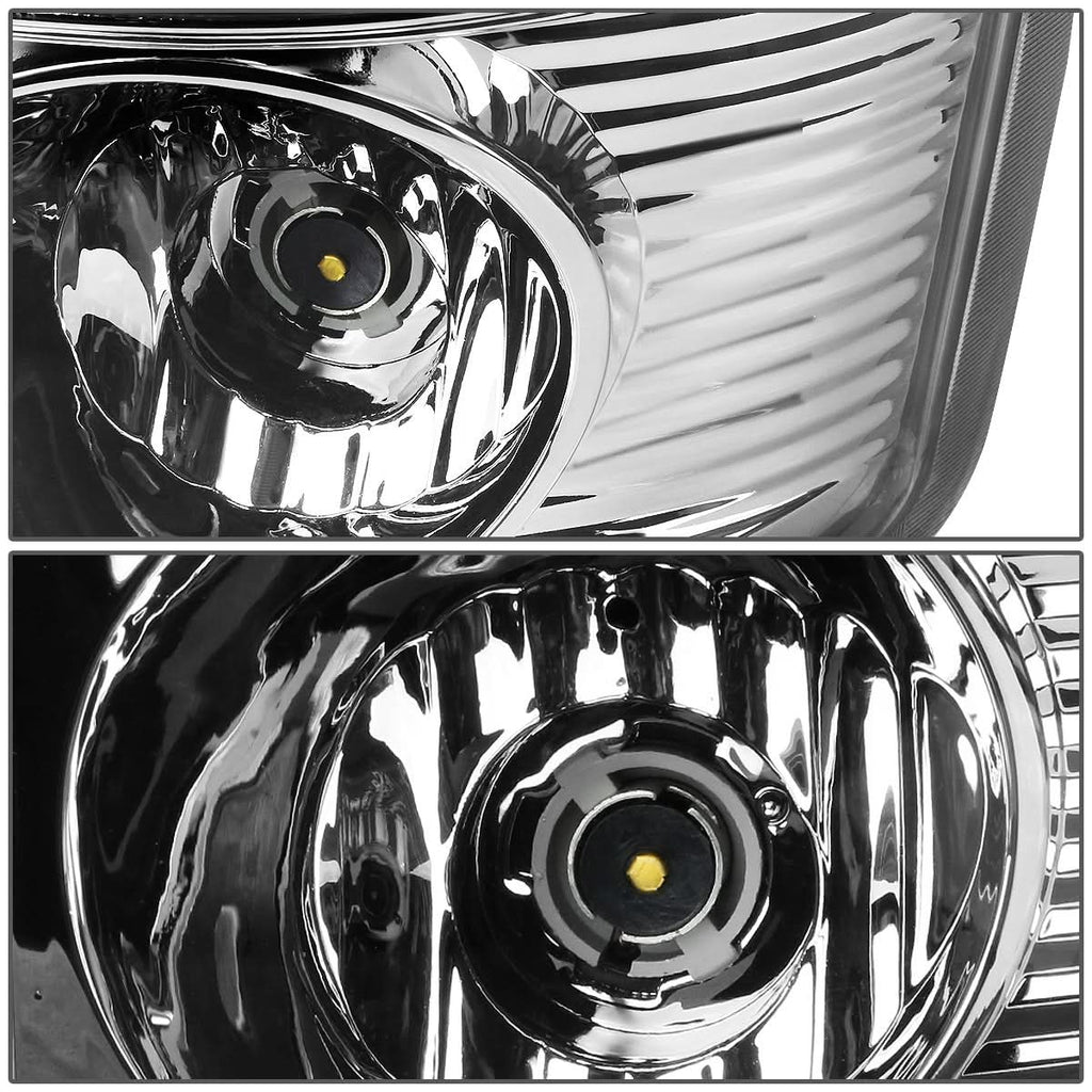 07-09 Dodge Ram 1500 2500 3500 LED Tail Lights Chrome Red