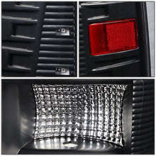 Load image into Gallery viewer, 09-17 Dodge Ram 1500/2500/3500 C-Bar Style 3D LED Tail Lights Black/Clear