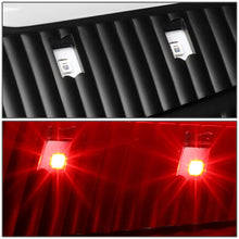 Load image into Gallery viewer, 09-17 Dodge Ram 1500/2500/3500 C-Bar Style 3D LED Tail Lights Black/Clear