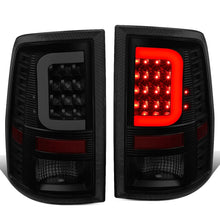 Load image into Gallery viewer, 09-17 Dodge Ram 1500 2500 3500 C-Bar Style 3D LED Tail Lights Black/Smoke