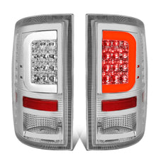 Load image into Gallery viewer, 09-17 Dodge Ram C-Bar 3D LED Tail Lights Chrome/Clear