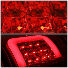 Load image into Gallery viewer, 09-17 Dodge Ram C-Bar 3D LED Tail Lights Chrome Red