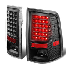 Load image into Gallery viewer, 09-17 Dodge Ram 1500 2500 3500 LED Tail Lights Black Clear