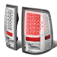 Load image into Gallery viewer, 09-17 Dodge Ram 1500 2500 3500 LED Tail Lights Chrome Clear
