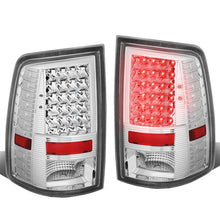 Load image into Gallery viewer, 09-17 Dodge Ram 1500 2500 3500 LED Tail Lights Chrome Clear
