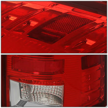 Load image into Gallery viewer, 09-17 Dodge Ram LED Tail Lights Chrome Red