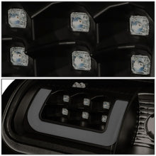 Load image into Gallery viewer, 94-02 Dodge Ram C-Bar 3D U-Halo LED Tail Lights Black Smoke