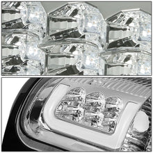 Load image into Gallery viewer, 94-02 Dodge Ram C-Bar 3D U-Halo LED Tail Lights Chrome Clear