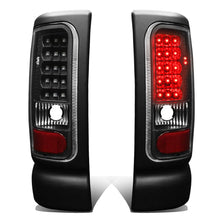 Load image into Gallery viewer, 94-02 Dodge Ram LED Tail Lights - Black/Clear