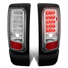 Load image into Gallery viewer, 94-02 Dodge Ram LED Tail Lights - Chrome/Clear