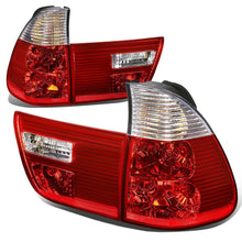 Load image into Gallery viewer, 2000-2006 BMW X5 Red Clear Tail Lights