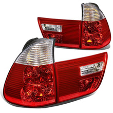 Load image into Gallery viewer, 2000-2006 BMW X5 Red Clear Tail Lights