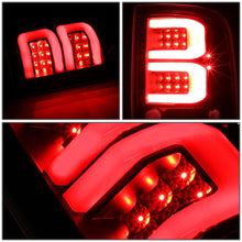 Load image into Gallery viewer, 04-08 Ford F-150 3D Style Dual C-Bar LED Tail Lights - Black/Clear
