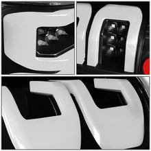Load image into Gallery viewer, 04-08 Ford F-150 3D Style Dual C-Bar LED Tail Lights - Black/Clear
