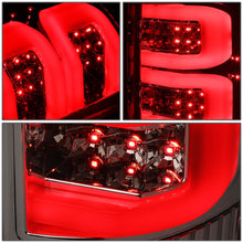 Load image into Gallery viewer, 04-08 Ford F-150 3D Style Dual C-Bar LED Tail Lights - Chrome/Clear