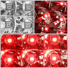 Load image into Gallery viewer, 04-08 Ford F-150 3D Style Dual C-Bar LED Tail Lights - Chrome/Clear