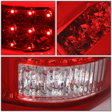 Load image into Gallery viewer, 04-08 Ford F-150 3D Style Dual C-Bar LED Tail Lights - Chrome/Red