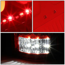Load image into Gallery viewer, 04-08 Ford F-150 3D Style Dual C-Bar LED Tail Lights - Chrome/Red