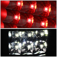 Load image into Gallery viewer, 2004-2008 Ford F-150 LED Tail Lights - Black Clear