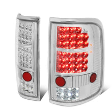 Load image into Gallery viewer, 04-08 Ford F-150 LED Tail Lights Chrome Clear