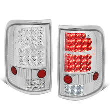 Load image into Gallery viewer, 04-08 Ford F-150 LED Tail Lights Chrome Clear