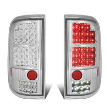 Load image into Gallery viewer, 04-08 Ford F-150 LED Tail Lights Chrome Clear