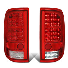 Load image into Gallery viewer, 04-08 Ford F-150 LED Tail Lights Chrome Red