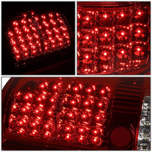 Load image into Gallery viewer, 04-08 Ford F-150 LED Tail Lights Chrome Red
