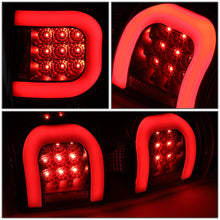 Load image into Gallery viewer, 09-14 Ford F-150 Dual C-Bar 3D LED Tail Lights Black/Clear