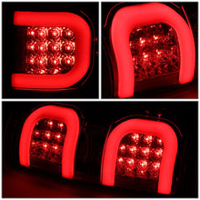 Load image into Gallery viewer, 2009-2014 Ford F-150 Dual C-Bar 3D LED Tail Lights - Chrome/Clear