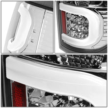 Load image into Gallery viewer, 2009-2014 Ford F-150 Dual C-Bar 3D LED Tail Lights - Chrome/Clear