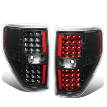 Load image into Gallery viewer, 09-14 Ford F-150 Full LED Tail Lights - Black/Clear