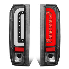 Load image into Gallery viewer, 90-97 Ford F-150/F-250/F-350/Bronco 3D LED Tail Lights Black/Clear