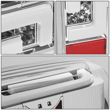 Load image into Gallery viewer, 90-97 Ford F-150/F-250/F-350/Bronco 3D LED Tail Lights Chrome/Clear