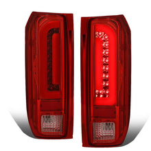 Load image into Gallery viewer, 90-97 Ford F-150/F-250/F-350/Bronco 3D LED Tail Lights Chrome/Red