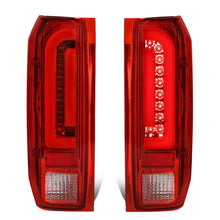 Load image into Gallery viewer, 90-97 Ford F-150/F-250/F-350/Bronco 3D LED Tail Lights Chrome/Red
