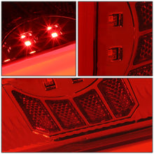 Load image into Gallery viewer, 90-97 Ford F-150/F-250/F-350/Bronco 3D LED Tail Lights Chrome/Red