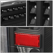 Load image into Gallery viewer, 90-97 Ford F-150/F-250/F-350/Bronco LED Tail Lights Black/Clear