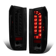 Load image into Gallery viewer, 90-97 Ford F-150/F-250/F-350/Bronco LED Tail Lights - Black/Smoke