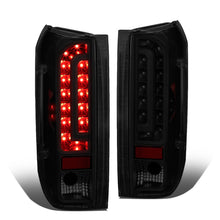 Load image into Gallery viewer, 90-97 Ford F-150/F-250/F-350/Bronco LED Tail Lights - Black/Smoke