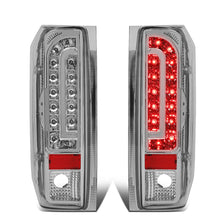 Load image into Gallery viewer, 90-97 Ford F-150/F-250/F-350/Bronco LED Tail Lights Chrome/Clear